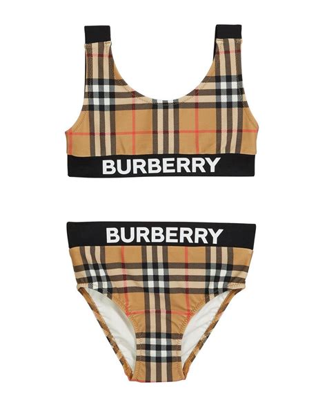 girls burberry swim|burberry turquoise lindy swimsuit.